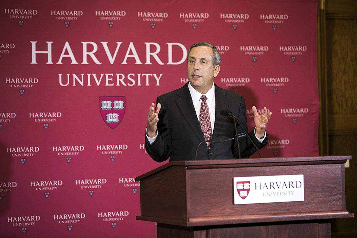 Lawrence S. Bacow was named the 29th president of Harvard University this summer.