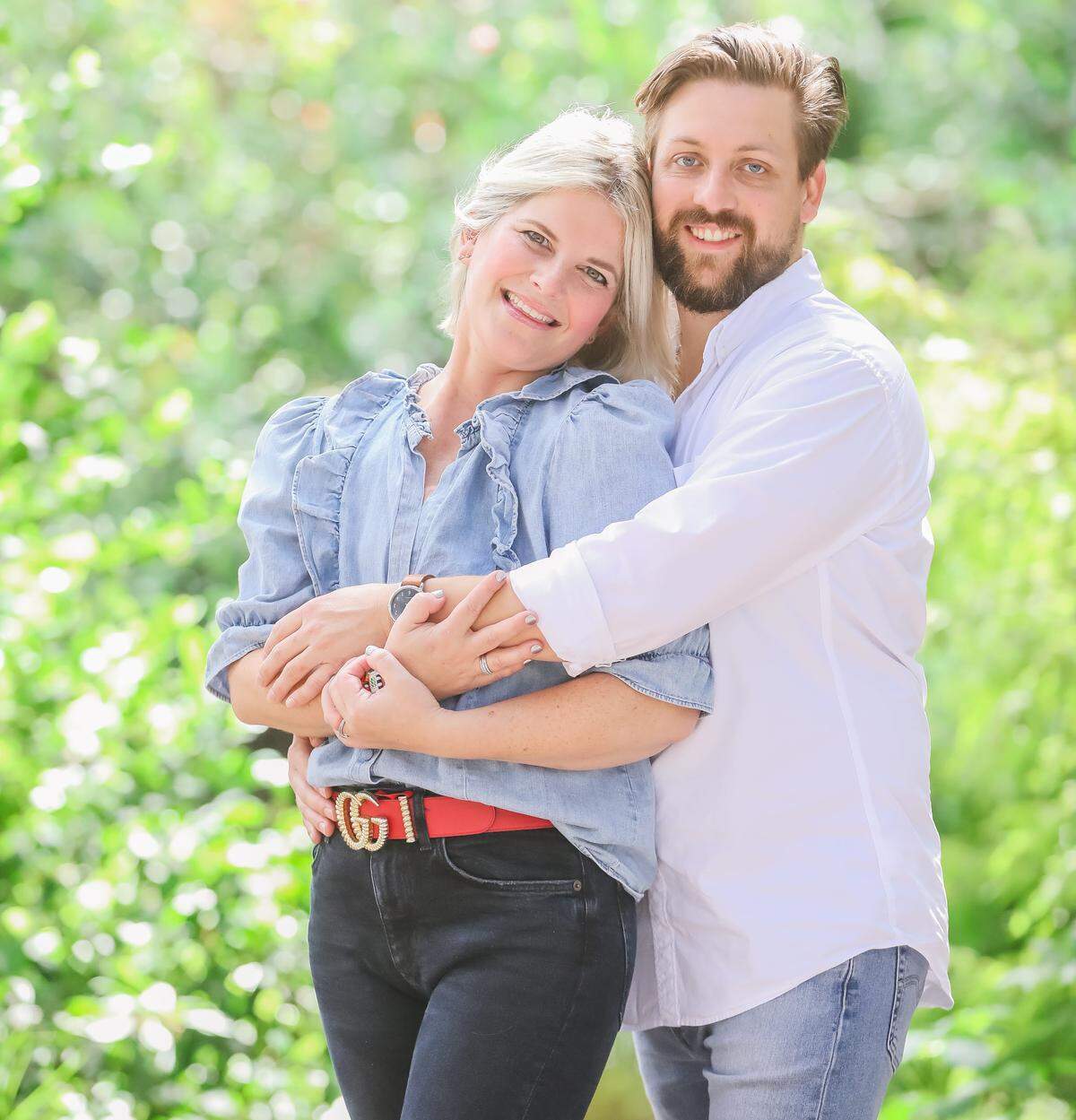 Lainie Jones and her husband, Joseph “JJ” Jones.