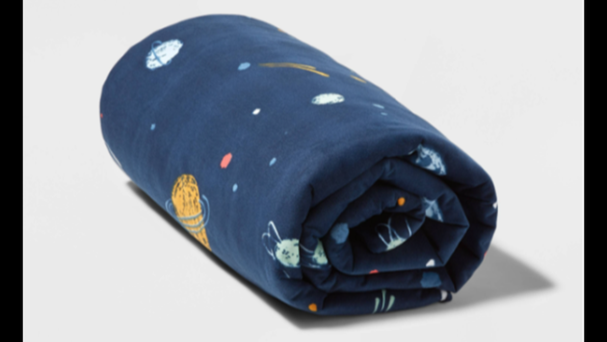 Pillowfort Weighted Blanket Space Navy
