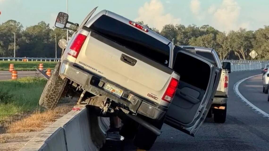 Stick or spray? FHP clarifies after driver crashes while applying deodorant