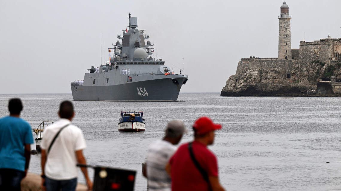 Russian warships, nuclear submarine enter Havana Harbor under watch of U.S. destroyers