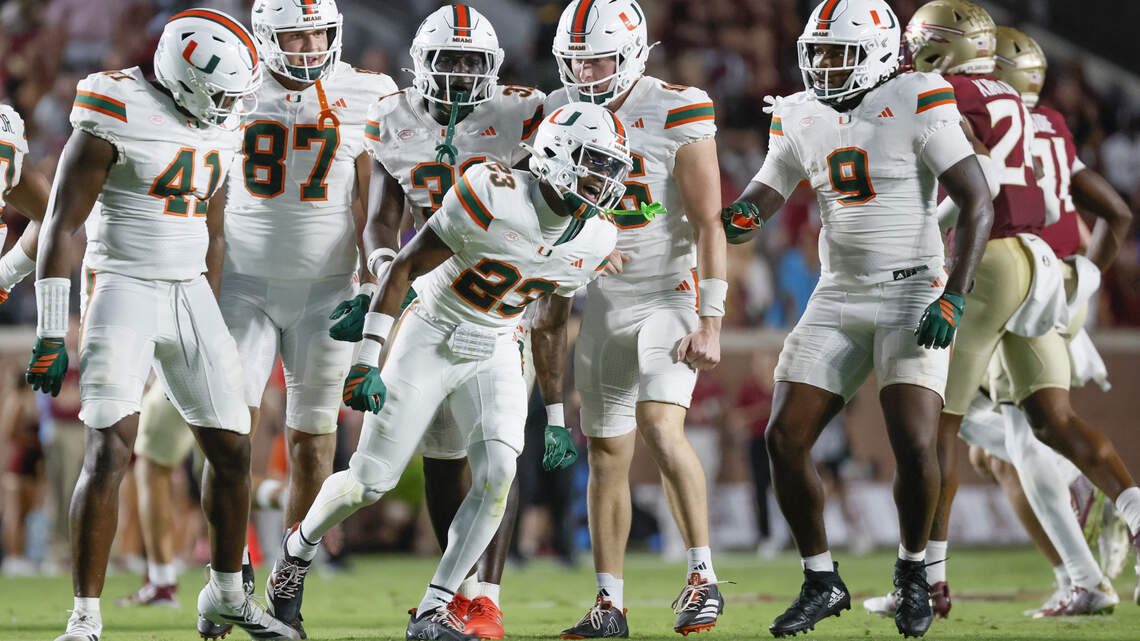 A third Hurricanes player ruled out for season opener against Stanford