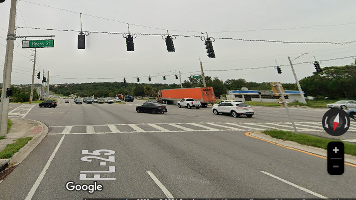 The suspect was pulled over near the intersection of U.S. 27 and Hooks Street in Clermont, Florida, police said.
