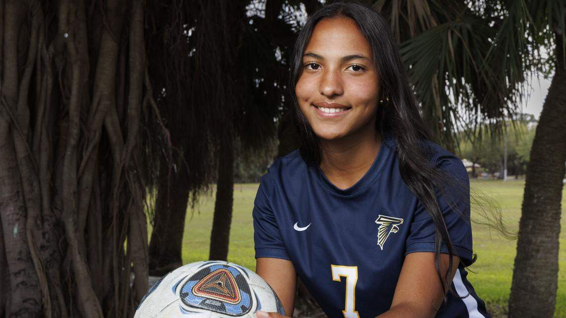 Palmer Trinity’s Lila Algarin is the Dade 4A-1A Girls’ Soccer Player of the Year
