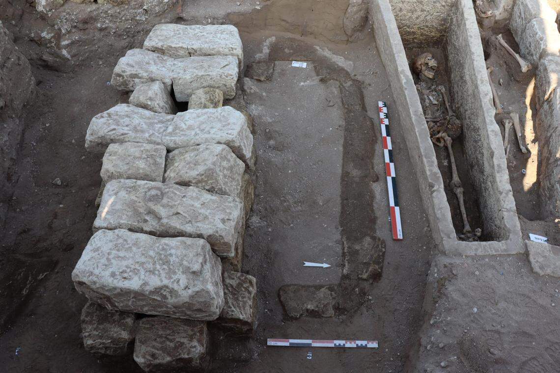 More than 1,000 burials were discovered at the site.