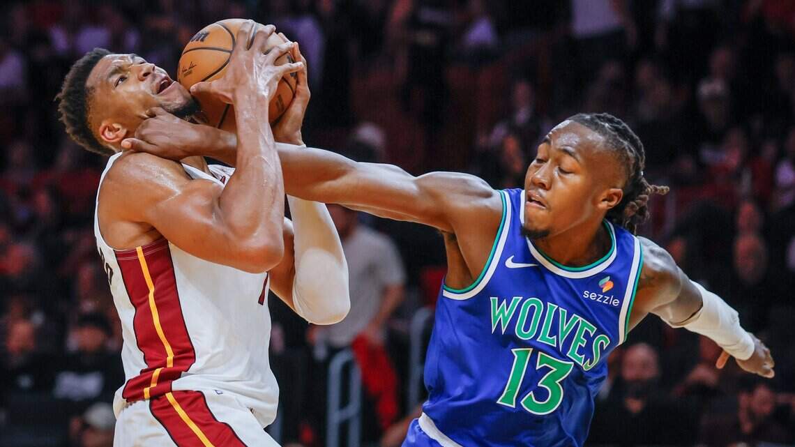 Heat begins Giannis Antetokounmpo era with blowout home loss to Timberwolves. Takeaways