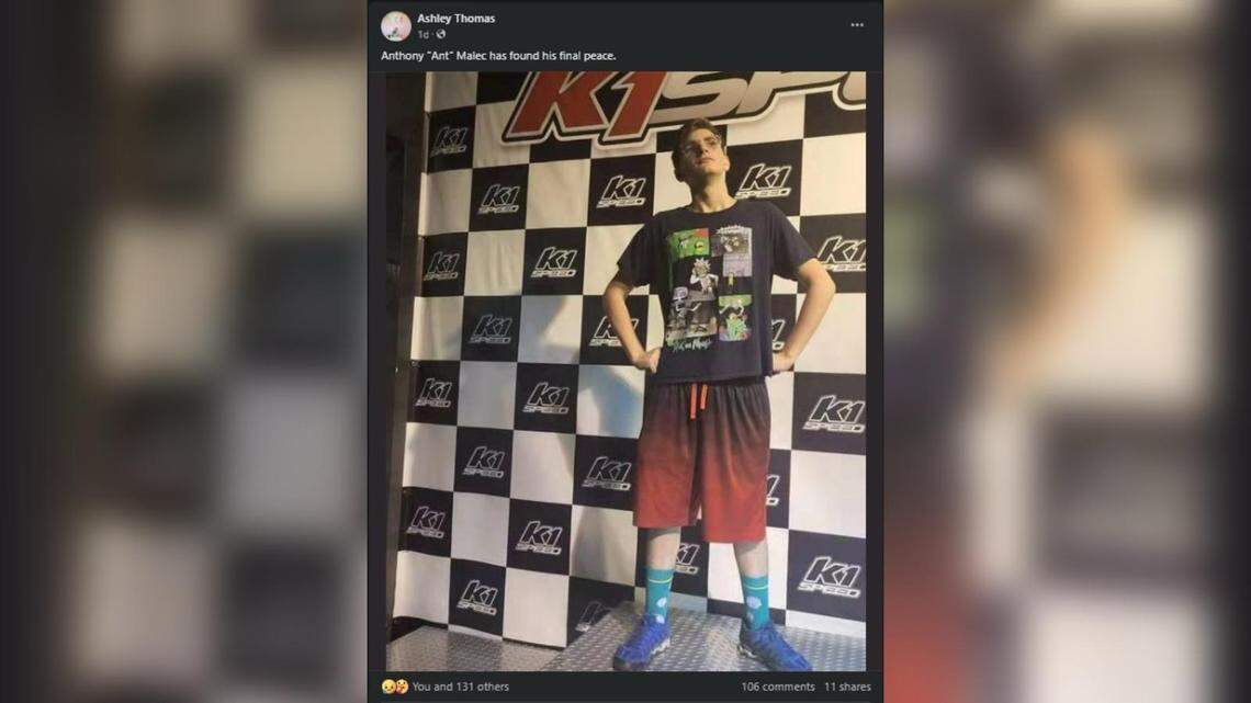 Anthony Malec, a 16-year-old junior at Cooper City High School., died a day after a Tesla struck him near the school on Monday, March 18, 2024, according to the Broward Sheriff’s Office. His mom announced his death in a Facebook post.