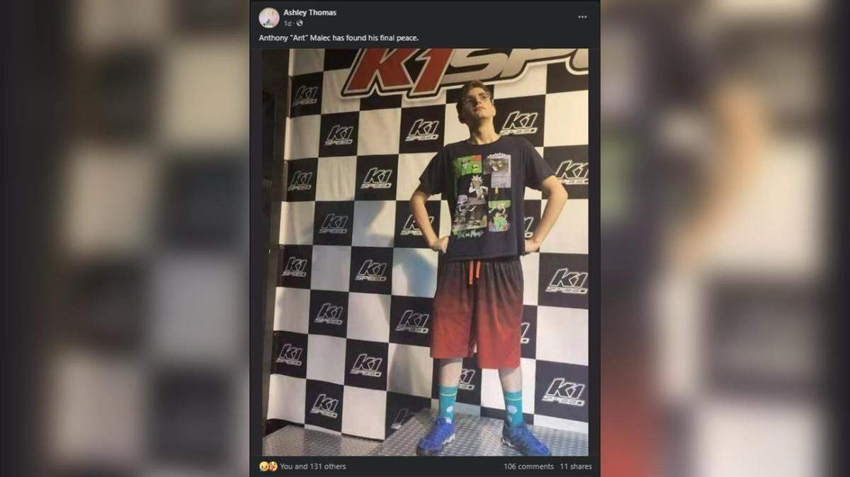 Anthony Malec, a 16-year-old junior at Cooper City High School., died a day after a Tesla struck him near the school on Monday, March 18, 2024, according to the Broward Sheriff’s Office. His mom announced his death in a Facebook post.