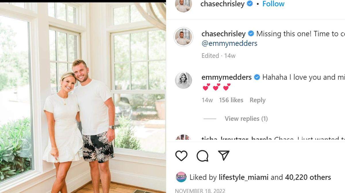 Emmy Medders and Chase Chrisley