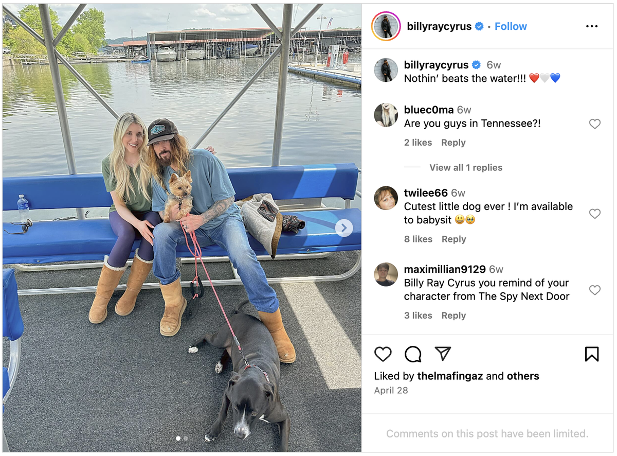 Billy Ray Cyrus requests an annulment after 7-month marriage to Firerose