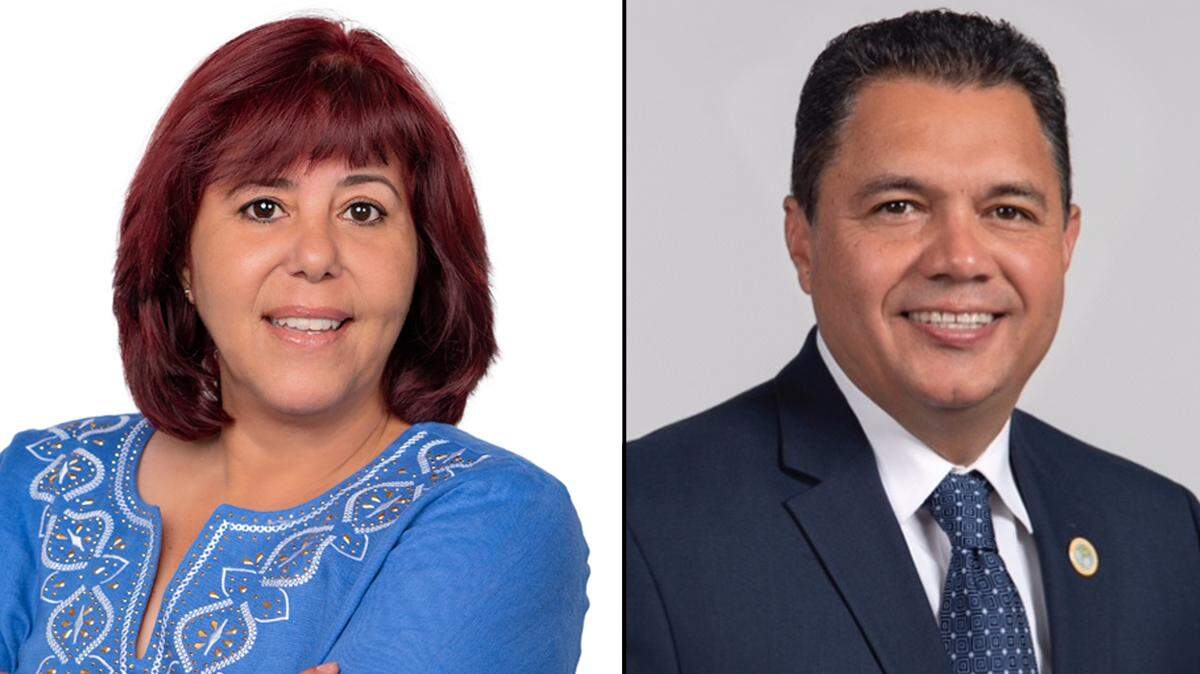 Lily Stefano and Edgar Ayala were elected to the Medley Town Council.