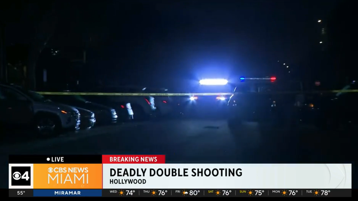 One person was killed and another was critically injured in a shooting in Hollywood, Florida, on Wednesday, Feb. 21. 2024, police said.