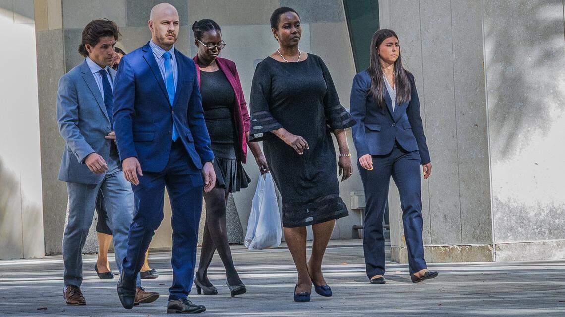 Wife of Haiti’s slain president sobs as she testifies about his assassination