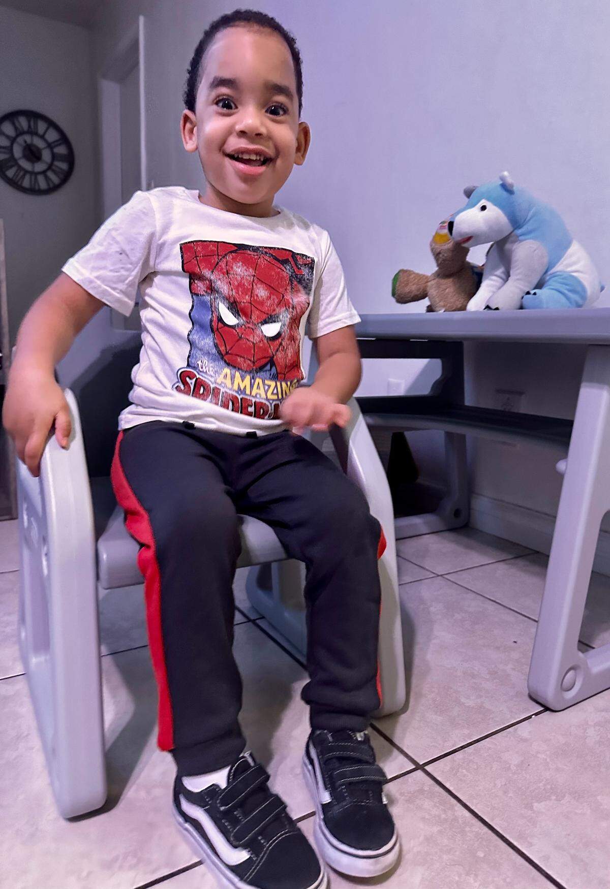 Jayce, who has cerebral palsy, “is very determined and he is very strong-willed,” says his mother, Jessica Rivera.