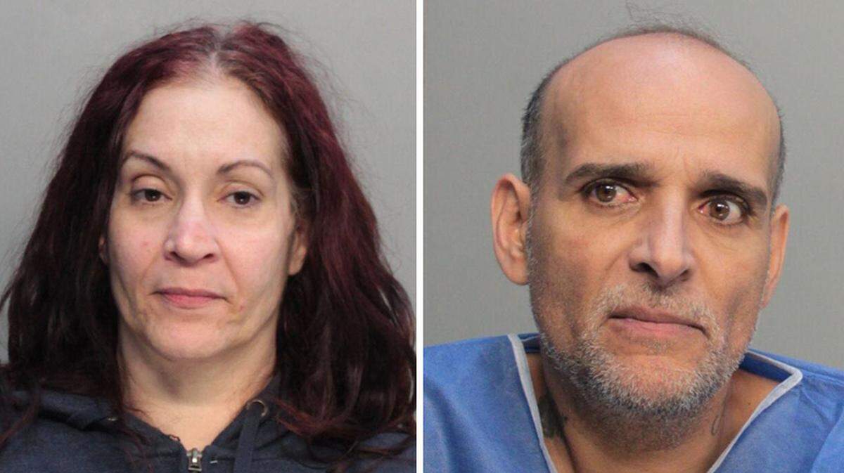 Married couple Jacqueline Perez and Hector Guzman each were arrested after, police say, Guzman crashed into a Miami police car and put one officer in critical condition.