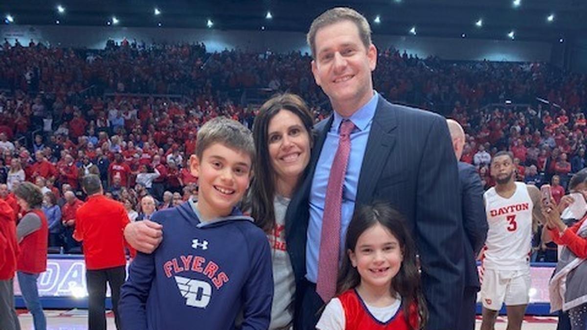 Brandon, Julie, Darren and Lexi Hertz.