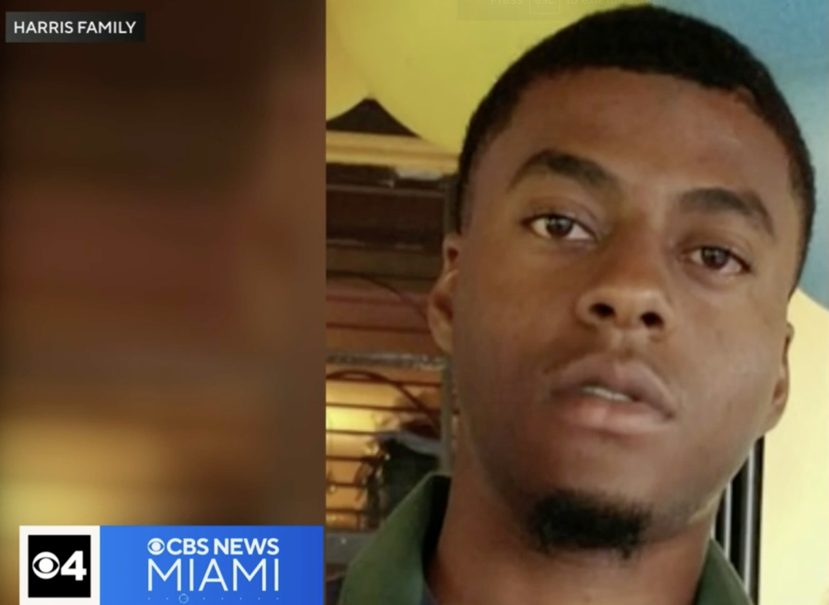 A photo of Demetrius Harris, who was killed on July 25, 2021 at an apartment complex in Naranja.