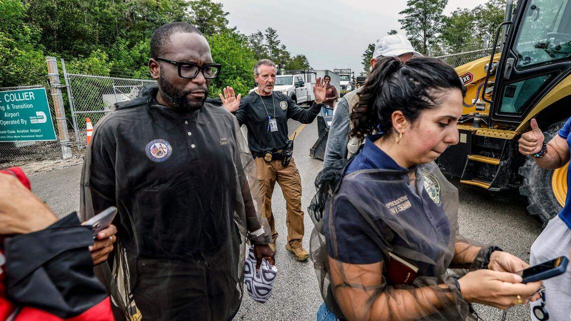 Lawmakers were stopped from entering Alligator Alcatraz. That may violate Florida law