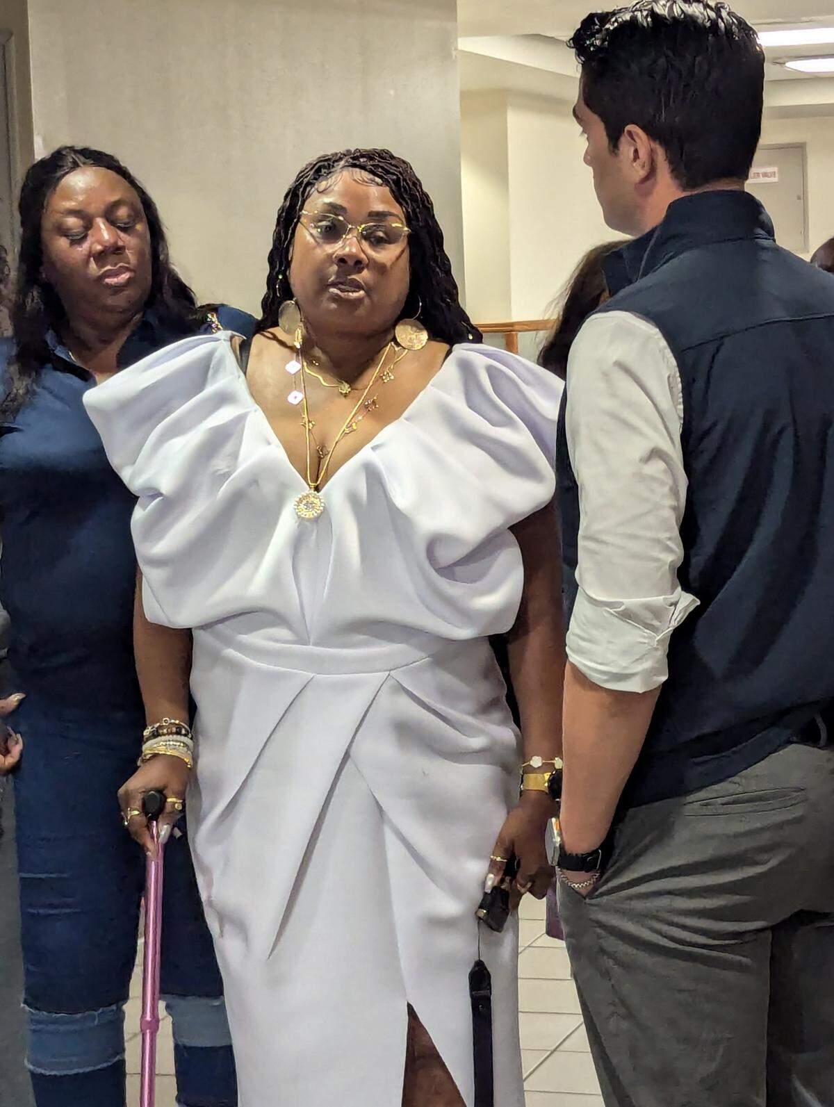 Jurors on Friday, Feb. 14, 2025, found the boyfriend of Bridget Knighton, above, not guilty of shooting her five times four years ago. Gayle Blount testified during the trial he believed his life was threatened by his girlfriend.