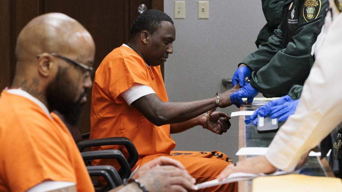 A week after court outburst, men plead guilty to Miami Gardens double-murder