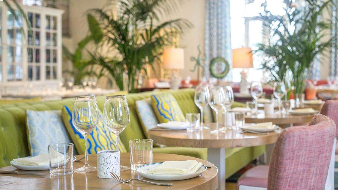 Byblos restaurant at the Royal Palm Hotel on Miami Beach serves Mediterranean cuisine.