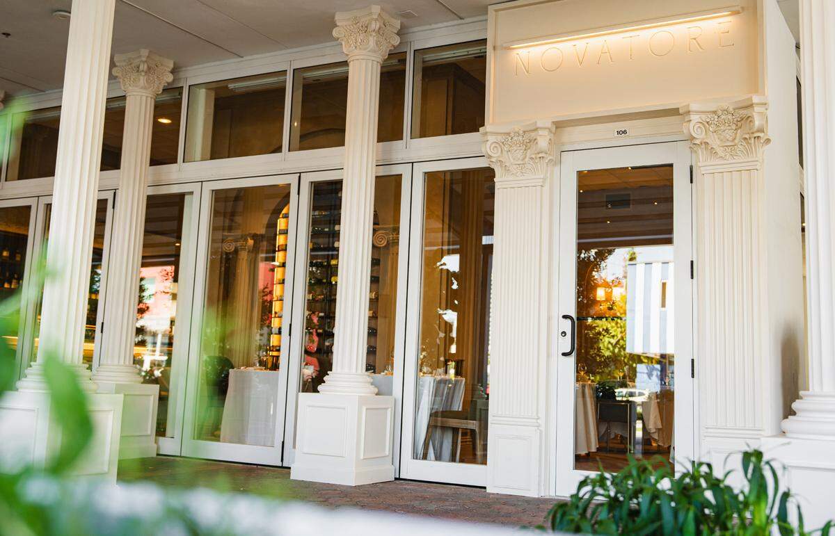 The exterior of Novatore Cucina & Bar in Wynwood.
