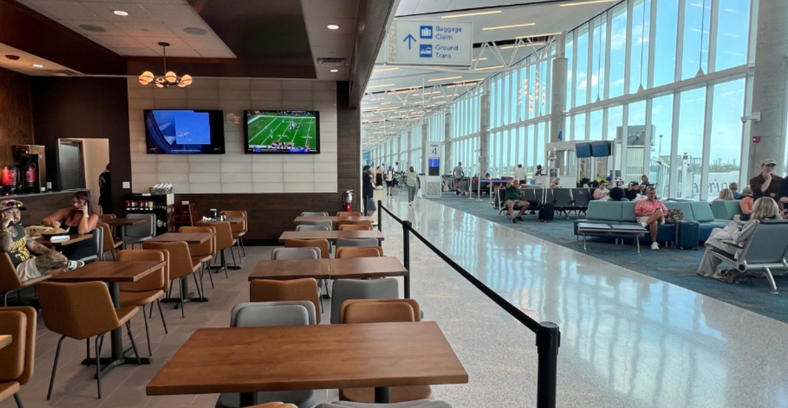 Key West International Airport’s new Concourse A.