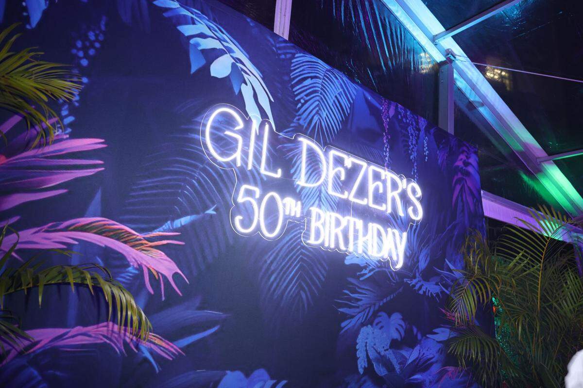 MIAMI, FLORIDA - MARCH 01: A view of the atmosphere at Gil Dezer’s 50th Birthday Bash at Bentley Residences on March 01, 2025 in Miami, Florida. (Photo by Alexander Tamargo/Getty Images for Gil Dizer)