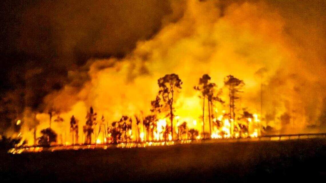 South Florida firefighters sent to help fight 8,000-acre Collier County wildfire