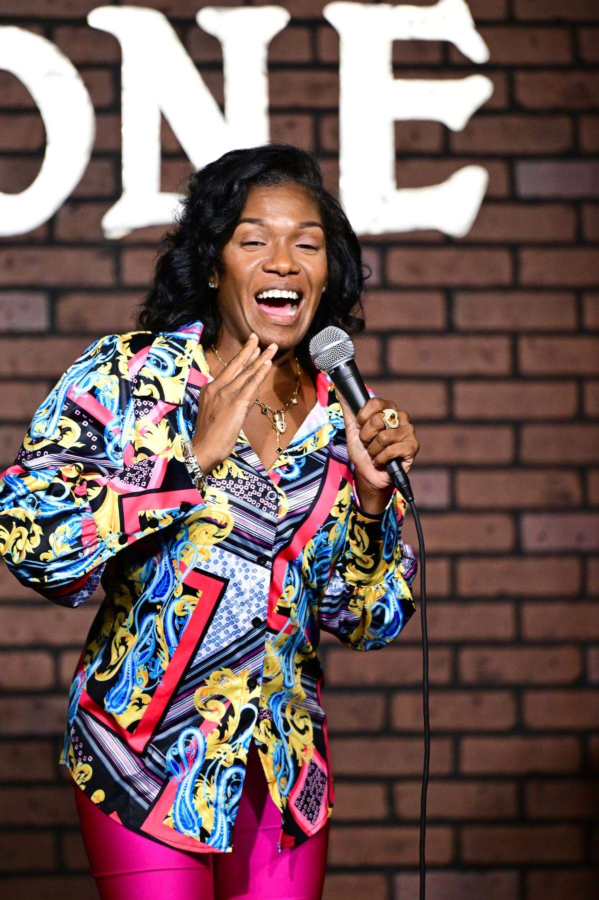 Erica Duchess performs at a show. He’s part of T.I.’s comedy troupe “HaHa Mafia” who will make their Miami debut April 11-13 at the Miami Improv Comedy Theater in Doral.