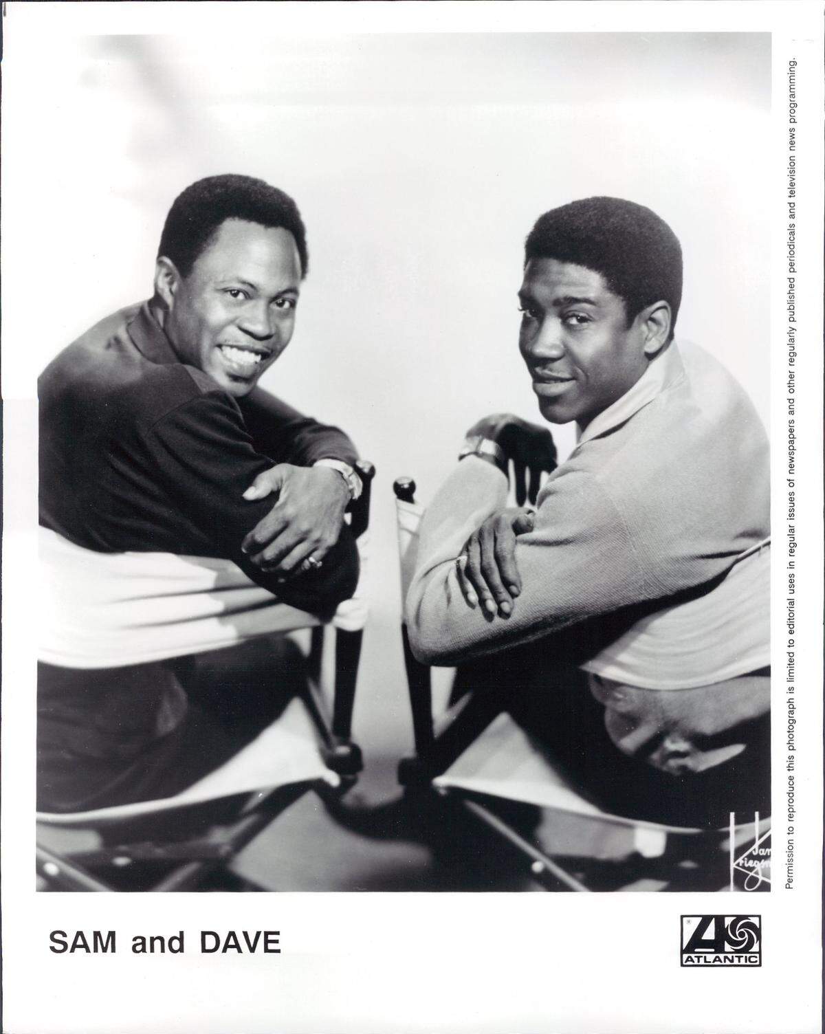 From the collection of Sam & Joyce Moore - R&B singers Sam & Dave, who got together in Overtown.