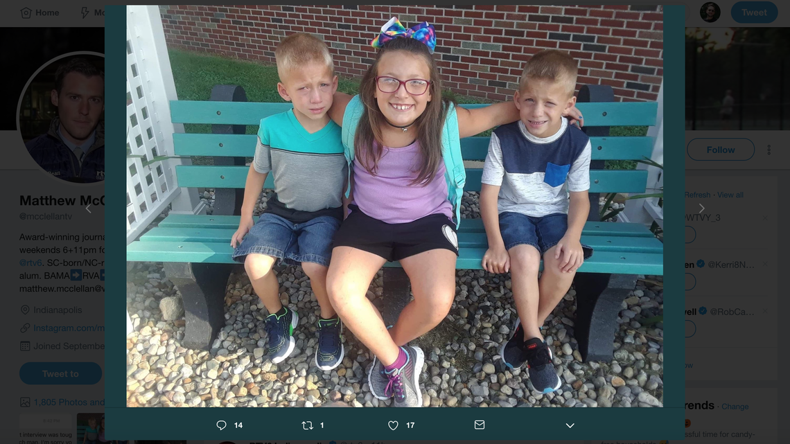 The truck that hit a bus stop in Rochester, Indiana, killed 9-year-old Alivia Stahl and 6-year-old twin siblings Xzavier and Mason Ingle, whom she shielded, police say. The driver was identified as Alyssa Shepard.