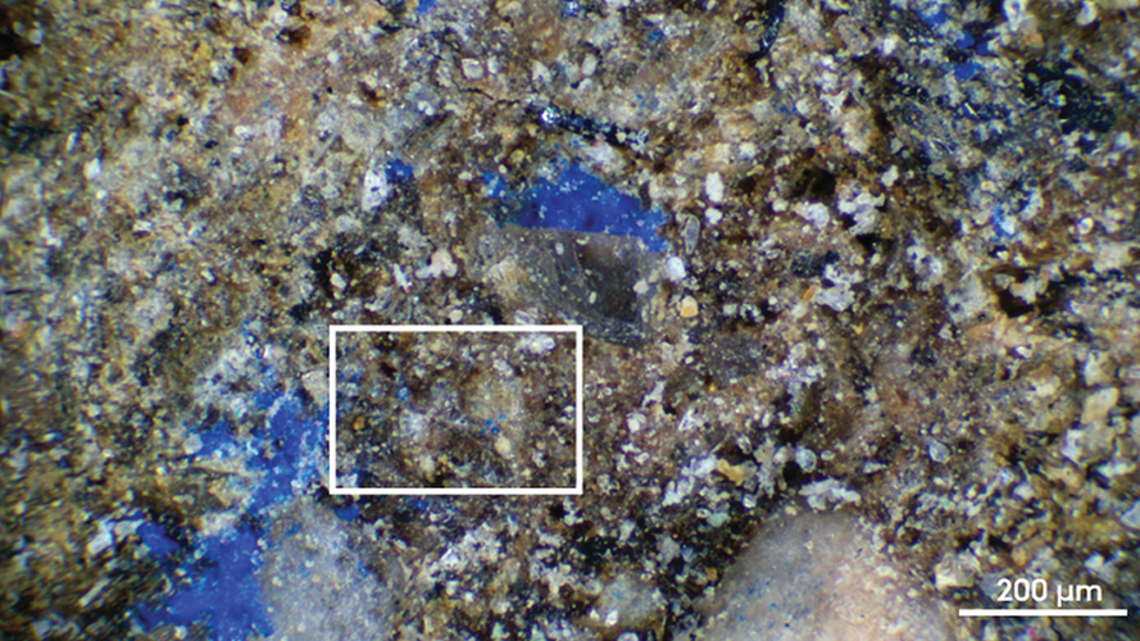 Ancient stone in Germany holds oldest blue pigment in Europe. ‘Ground-breaking’