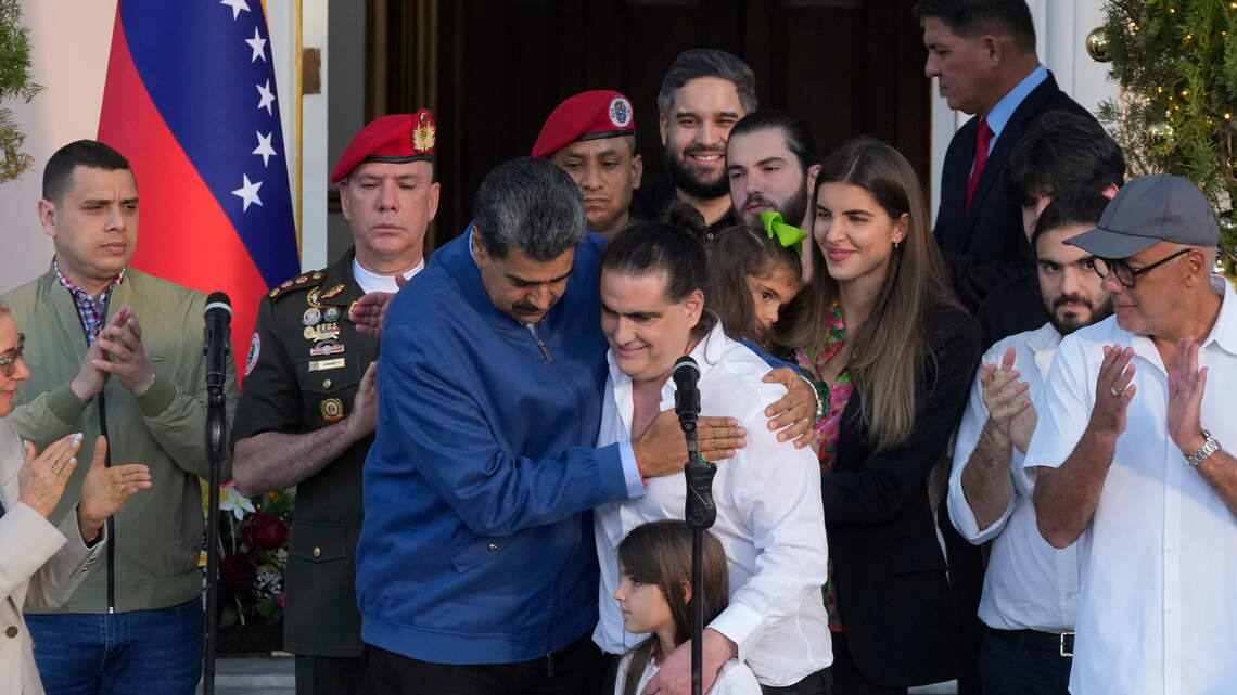 Major prisoner swap between U.S. and Venezuela frees Maduro aide in exchange for Americans