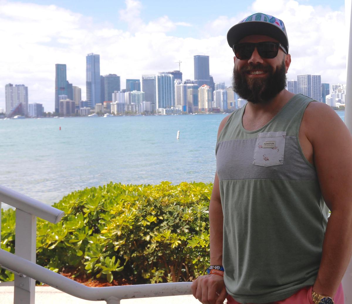 Jason Murphy at The Rusty Pelican during the final day of Ultra Music Festival on Virginia Key on Sunday, March 31., 2019.