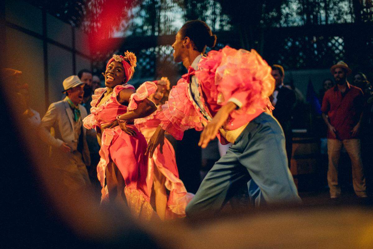 The ‘Amparo Experience’ dancers.