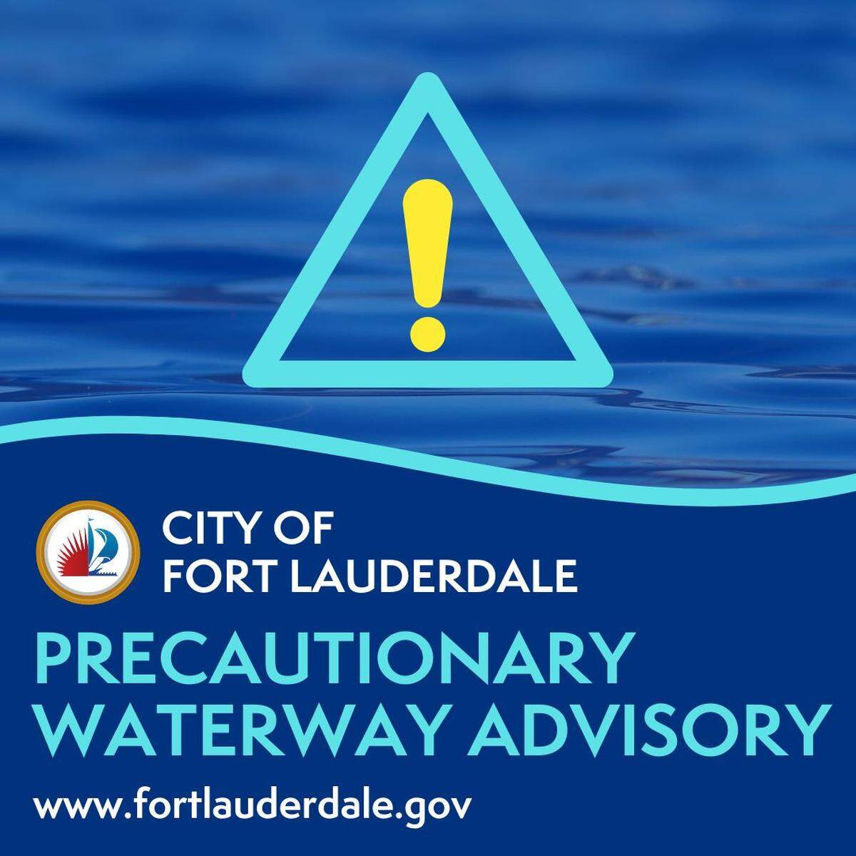 Fort Lauderdale issued an advisory.