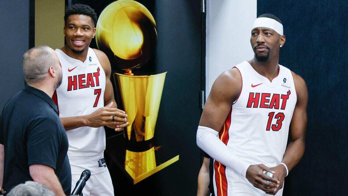 Bam looking forward to Heat possibilities with Giannis: ‘You feel the energy, you feel the shift’