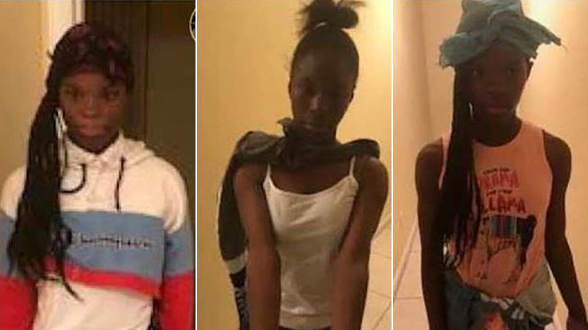 Sisters Mikylah Watson, Ahkeema Jones and Mykiara Watson ran away on Nov. 26.