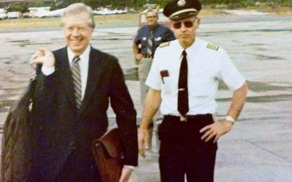 Eastern pilot who flew President Carter — his wife’s former beau, dies at 96