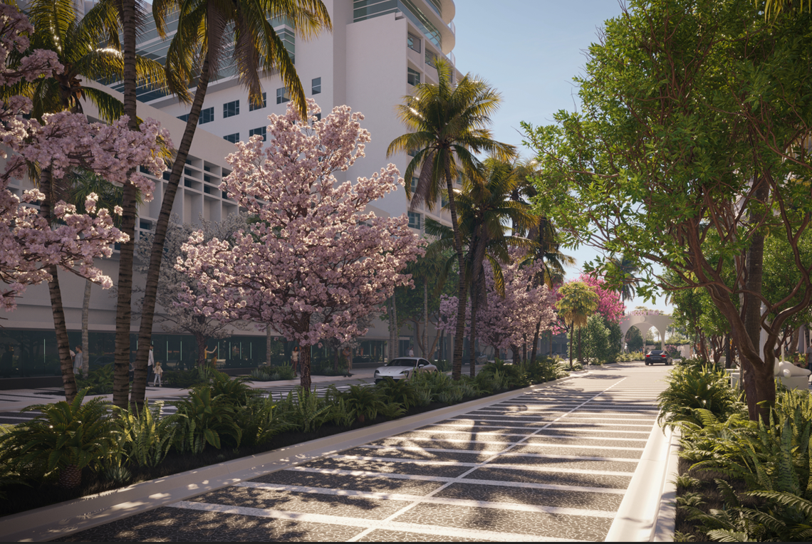 Improvement plans include a pavilion, trees, flowers and a “Lapidus Arch,” a monument to Lincoln Road architect Morris Lapidus. He originally wanted to install an archway at the intersection where Lincoln Road meets the beach.