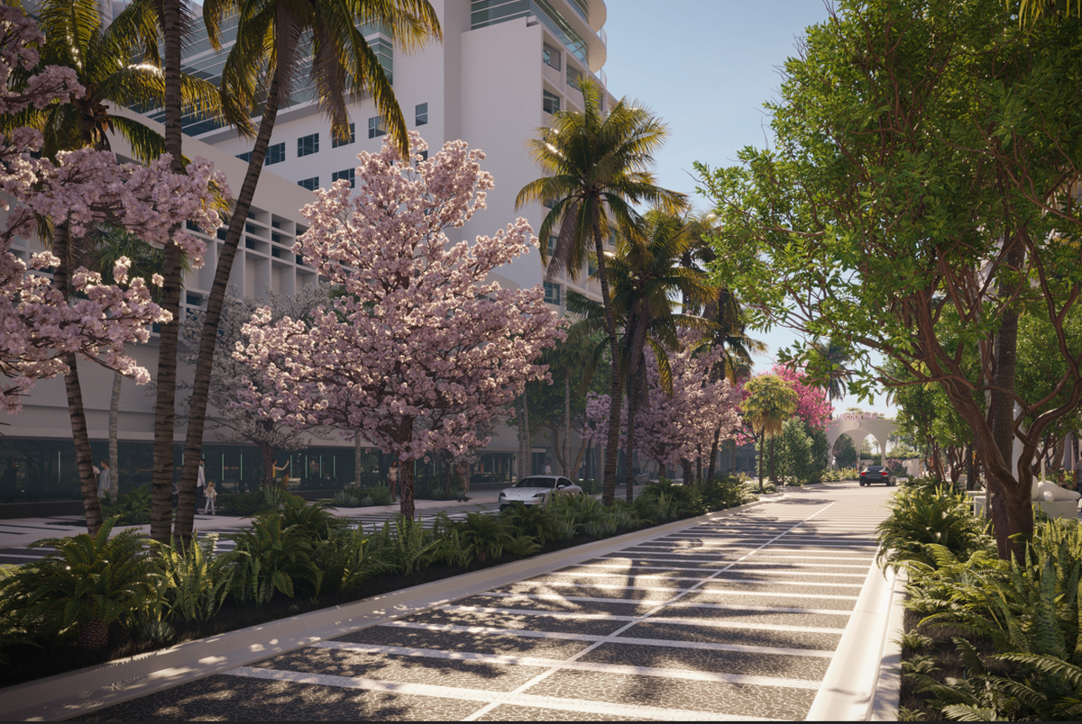 Los planes de mejora incluyen un pabellón, árboles, flores y un "Arco Lapidus", un monumento al arquitecto de Lincoln Road Morris Lapidus. En un principio se quería instalar un arco en la intersección entre Lincoln Road y la playa.