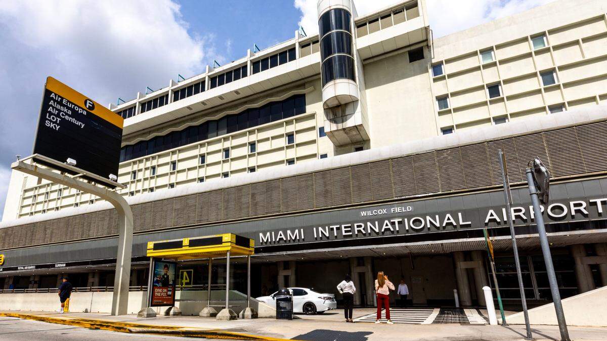 A look toward departure gates and the exterior of Miami International Airport Hotel at MIA on Friday, June 30, 2023, in Miami, Florida.