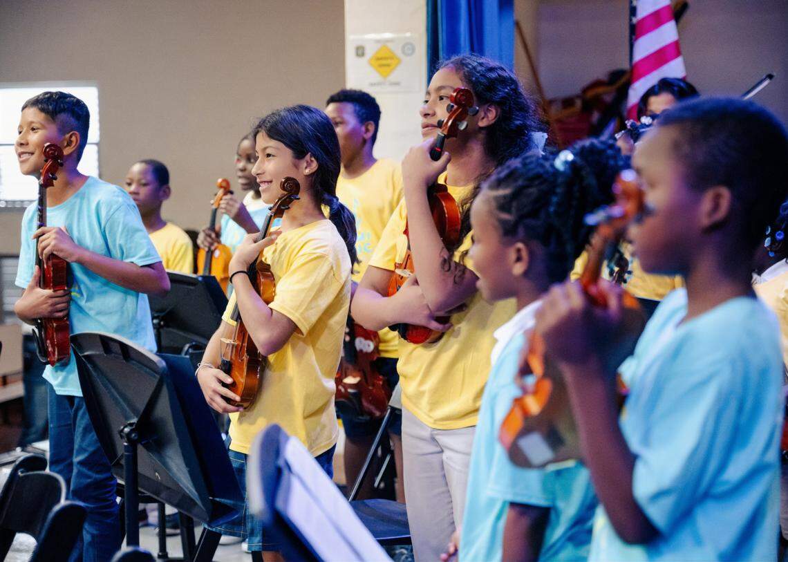 Miami Music Project provides tuition-free, after-school music education.