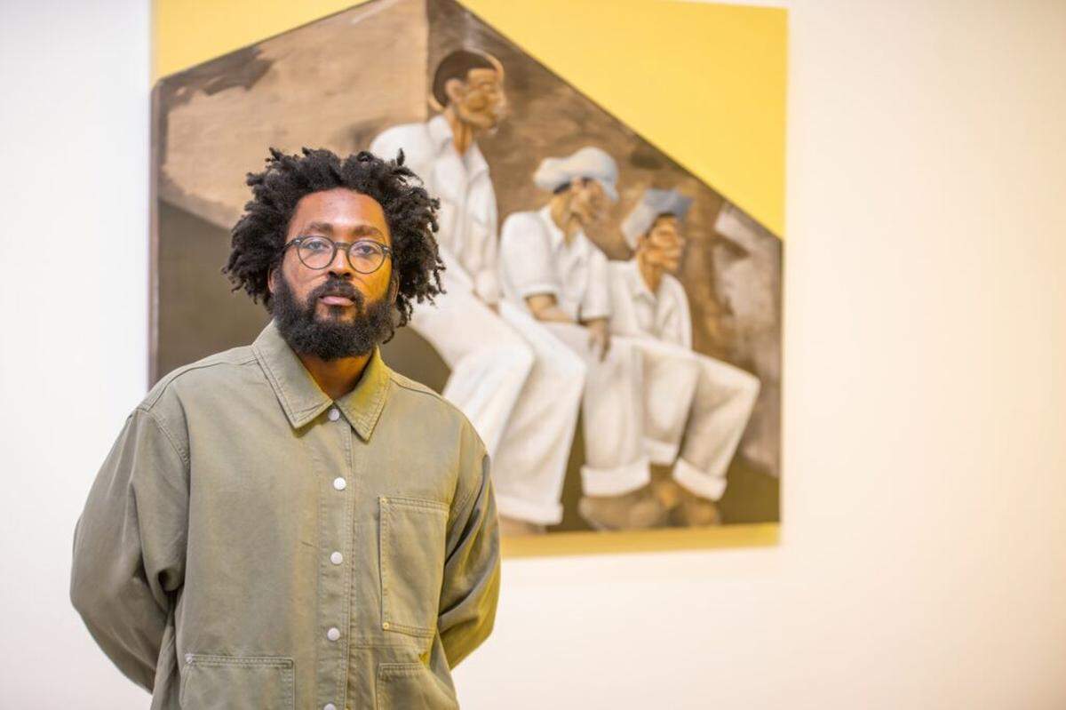 Mark Delmont’s paintings reflect on the legacy of Black laborers in Miami.