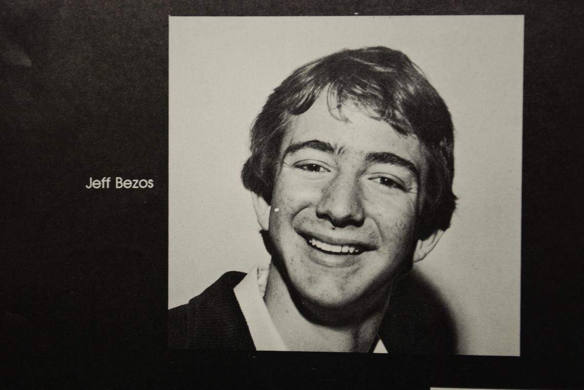 Jeff Bezos, student.