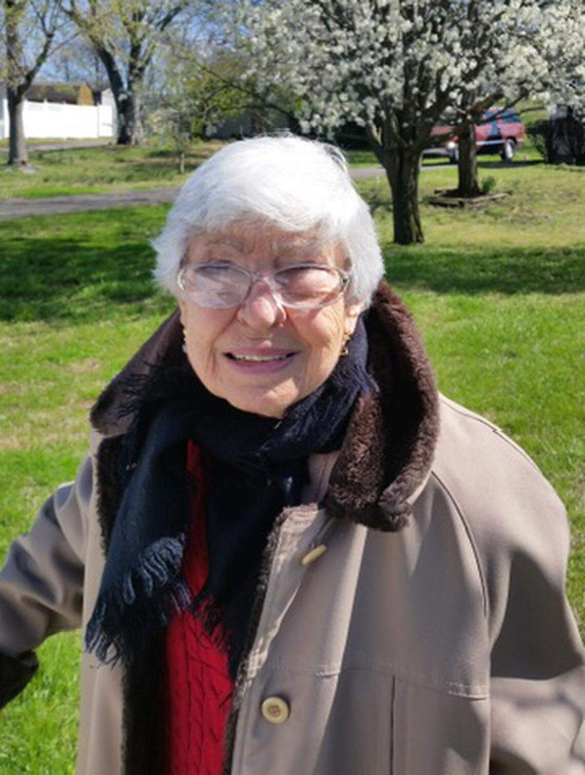 Julia Rabell, 88, in Nashville, while staying with her niece.