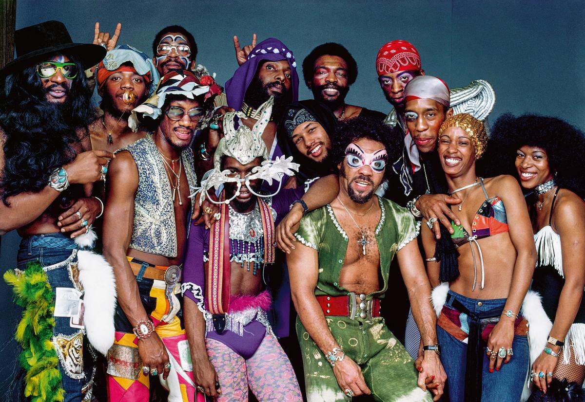 Parliament-Funkadelic, Los Angeles Sports Arena, California, 1977.