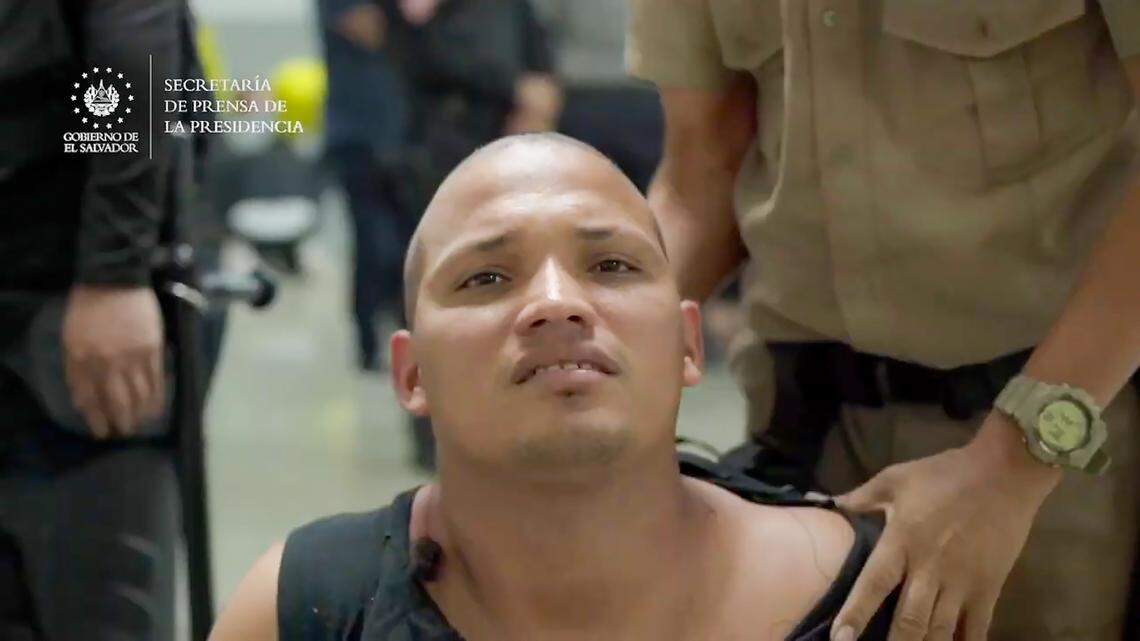 Mervin Jose Yamarte Fernandez, 29, is one of Venezuelans accused by the Trump administration of gang affiliation and sent this weekend to El Salvador’s Terrorist Confinement Center. His sister identified him in a video shared on social media by the Salvadoran government. “He shouldn’t be imprisoned in El Salvador, let alone in a dangerous prison like the one where the Mara Salvatruchas are held,” his sister told the Miami Herald.