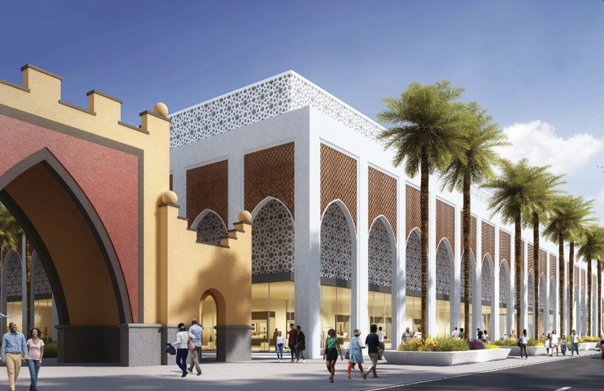 A rendering for the potential Florida Museum of Black History, provided by Ten North Group that illustrates what the museum could look like in Opa-locka.